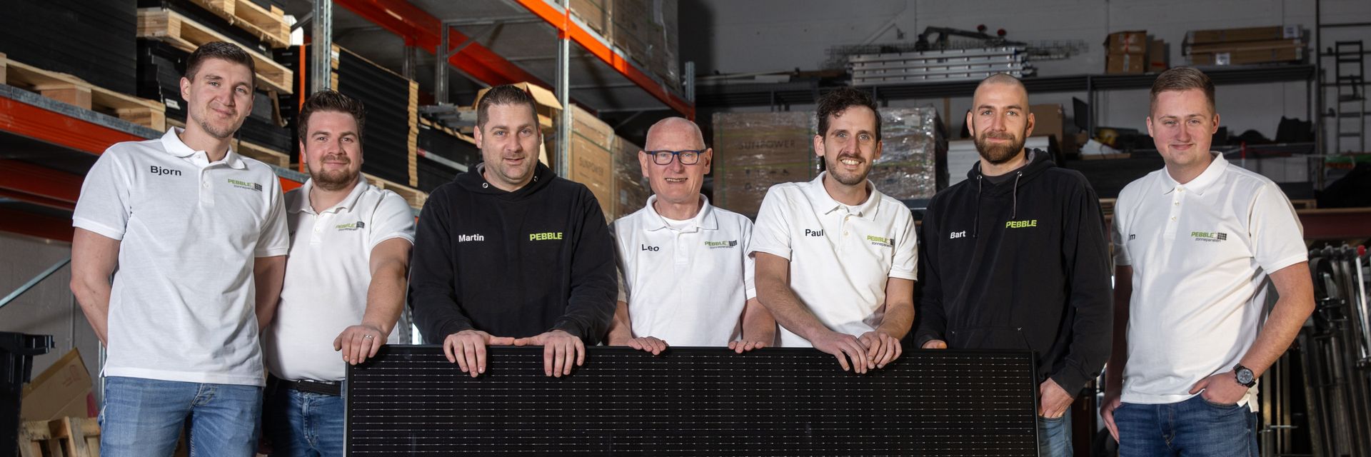 Team Pebble Zonnepanelen Breda