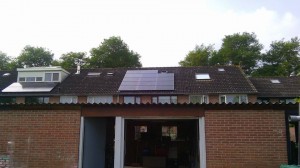 9 ZN Shine 260 WP Mono Gallium panelen + KLNE Solartec omvormer