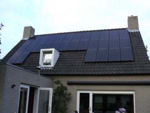 30 Risen 195 WP mono panelen + KLNE Solartec omvormer