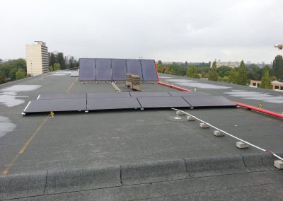 SunPower zonnepanelen plat dak VvE Amstelveen