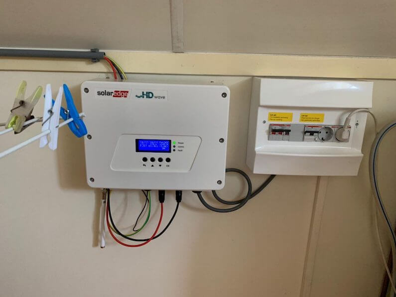 SolarEdge omvormer voor zonnepanelen